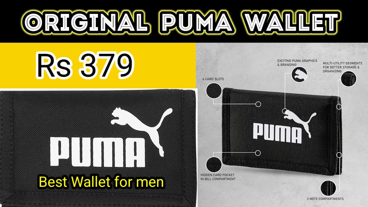 Buy Puma Cruise V2 Navy Leather Textured Bi-Fold Wallet Online At Best  Price @ Tata CLiQ